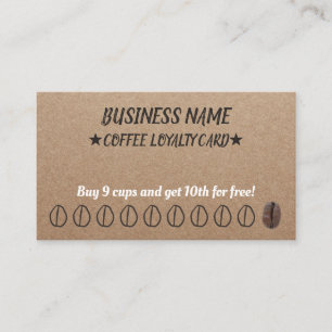 Cartes perforées Papier d'emballage rustique de