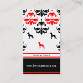 cartes personnalisables Great Dane (Devant)