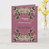 Cartes personnalisables heureuses d'Anniversay (Fleur jaune)
