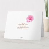 Cartes personnalisables Joyeuses Anniversaire (Dos)