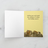 Cartes personnalisées Cartes de Noël Joyeuses Fête (Intérieur)