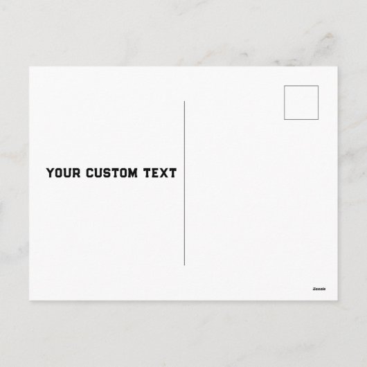 Cartes personnalisées, créez vos propres (Dos)