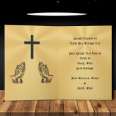 Cartes personnalisées, de l'Église ou du Pasteur A