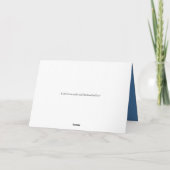 Cartes personnalisées de Noël (Dos)