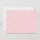Cartes personnalisées Herringbone - rose (Dos)