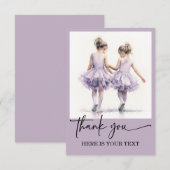 Cartes Personnalisées Pour Les Enseignants De Dans (Devant / Derrière)