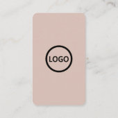 Cartes personnalisées, Social Media QR Code Boho B (Dos)