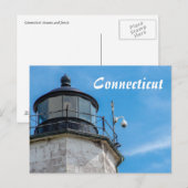 Cartes photo Connecticut Lighthouse (Devant / Derrière)