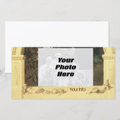 Cartes photo de colonnes romaines (Devant / Derrière)