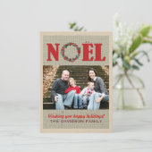 Cartes photo de Noël modernes conceptions (Debout devant)