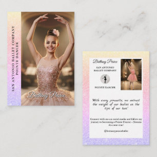 Cartes photo de rencontre de danseur Paillettes Ar