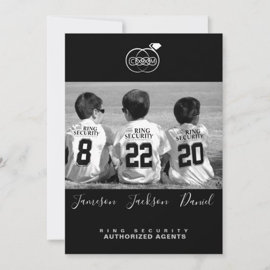 Cartes photo de sauvegarde de date (Devant)