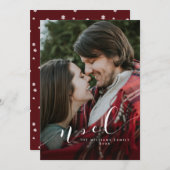 Cartes photo Noel Simple (Devant / Derrière)