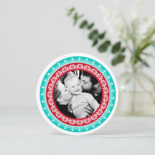 Cartes photos de Fêtes rondes (Debout devant)