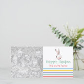 Cartes photos de la bande de lapin de Pâques (Debout devant)