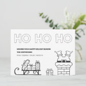 Cartes photos de Noël (Debout devant)