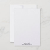 Cartes photos de Noël (Dos)