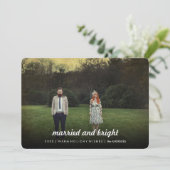 Cartes photos de Noël à deux faces Plat Full Bleed (Debout devant)