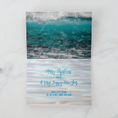 Cartes photos de Noël des Beach Shells (Intérieur)