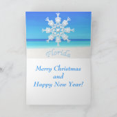 Cartes photos de Noël Floride (Intérieur)