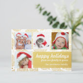 Cartes photos de Noël Gold et White (Debout devant)