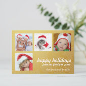 Cartes photos de Noël Gold et White (Debout devant)