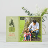 Cartes photos de Noël pour le confort et la joie (Debout devant)