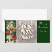 Cartes photos de Noël victoriennes (Devant / Derrière)