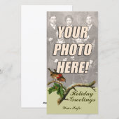 Cartes photos de Noël victoriennes (Devant / Derrière)