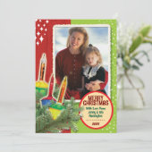 Cartes photos de Noël vintage (Debout devant)