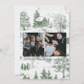 Cartes photos de Noël Vintage imprimés ou numériqu (Dos)