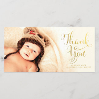 Cartes photos de recouvrement de Merci de bébé