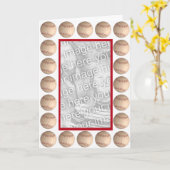 Cartes photos de sports (Fleur jaune)