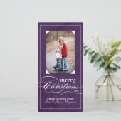 Cartes photos de vacances classiques (4x8) (Debout devant)