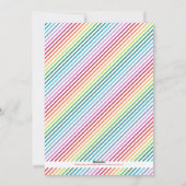 Cartes photos de vacances lumineux et colorés (Dos)