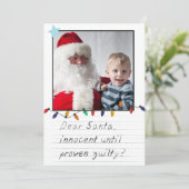 cartes photos drôles de Noël d'instagram (Debout devant)