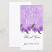 Cartes photos du Merci de la lavande (Devant / Derrière)