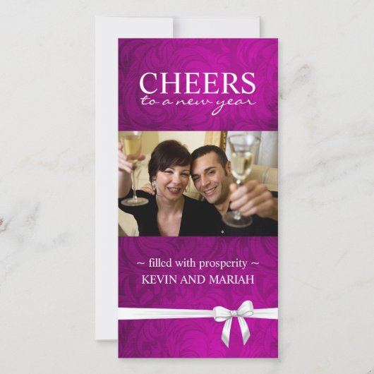 Cartes photos du Nouvel An (Devant)