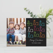 Cartes photos Fa La La Holiday (Debout devant)