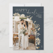 Cartes photos vintage Gold Happy Diwali (Devant)