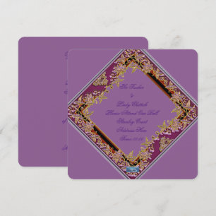 Cartes plates 11Pur(AmethystWreathe)RFPMDesigns ©️