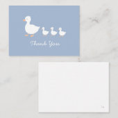 Cartes plates de Merci pour bébé moderne (Devant / Derrière)