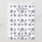 Cartes plates de morsures de zombie de neige et aj (Devant)