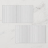 Cartes Plates de Repérage | Cartes d'Accompagnemen (Devant / Derrière)