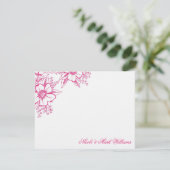 Cartes plates faites sur commande florales (Debout devant)