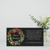 Cartes plates imprimées par guirlande noire (Debout devant)