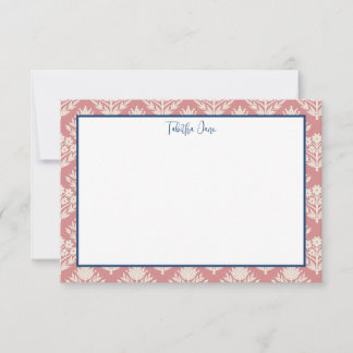 Cartes plates personnalisées | Papeterie florale