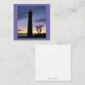 Cartes plates simples Little Sable Point Lighthous (Devant / Derrière)
