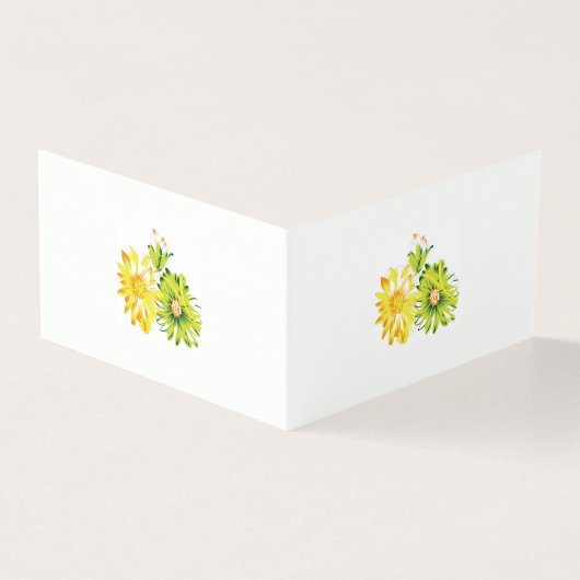 Cartes pliables | Remerciements créatifs et format (Outside)