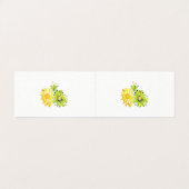 Cartes pliables | Remerciements créatifs et format (Inside Unfolded)